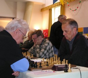 Il GM Miso Cebalo (a destra) contro il GM Vasiukov
