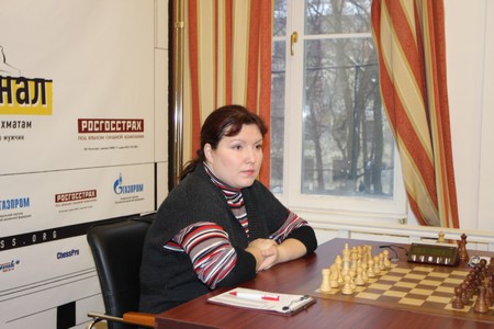Alisa Galliamova è tornata con furore: per lei 7.5 su 9 fra le donne (foto http://tal.russiachess.org)