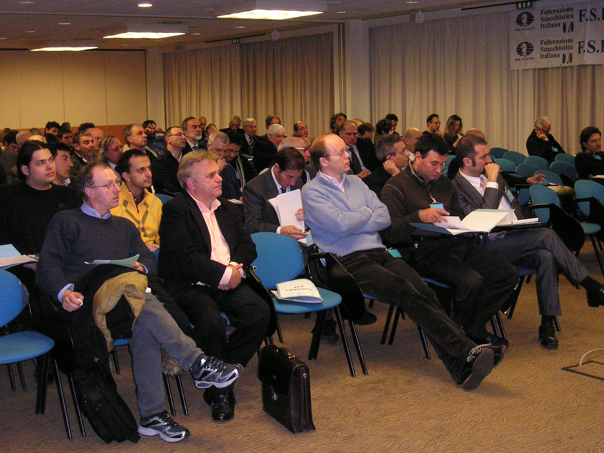 La platea dell'assemblea Fsi