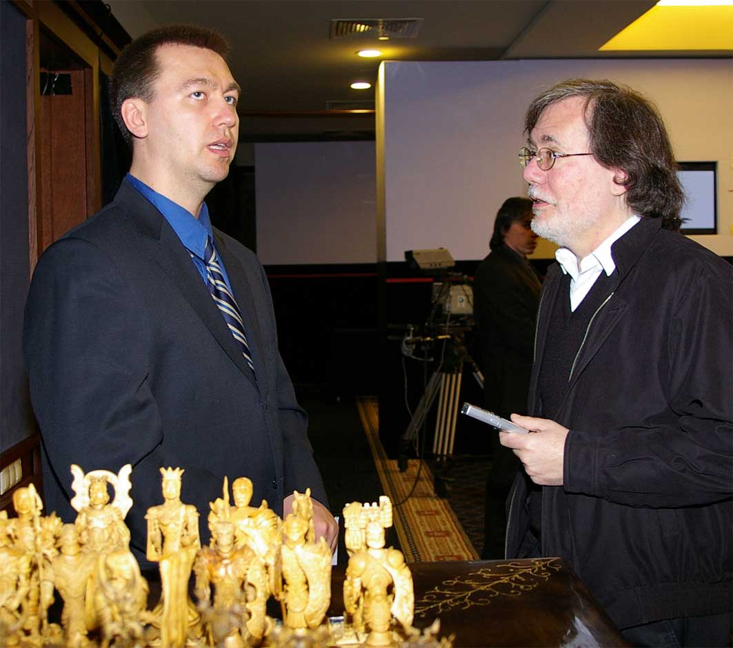 Gata Kamsky intervistato da Ian Rogers a Sofia