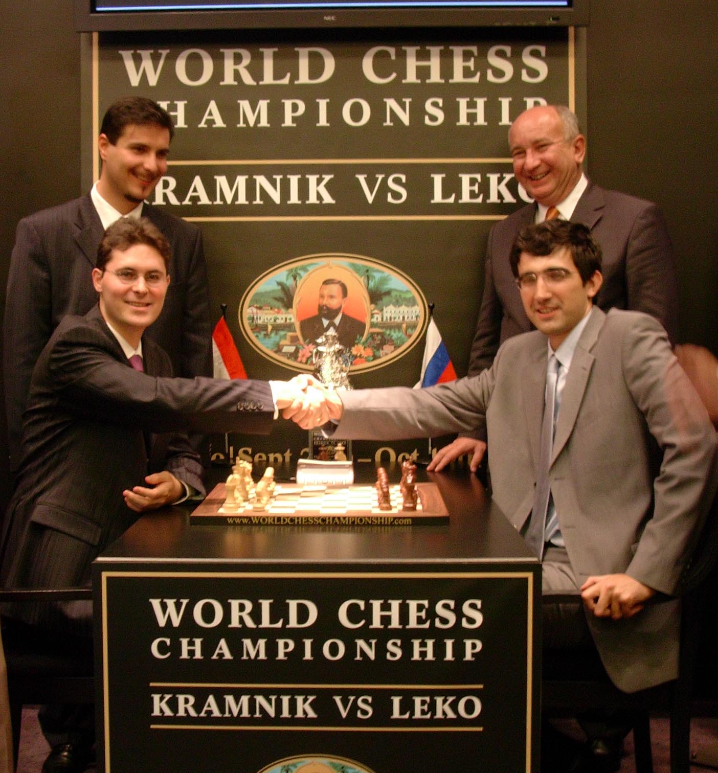 Peter Leko e Vladimir Kramnik